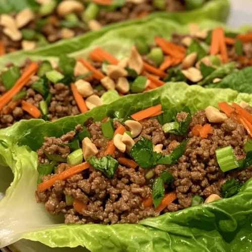 Asian cuisine has taken the culinary world by storm, captivating food lovers with its rich flavors, vibrant colors, and emphasis on fresh ingredients. Among the myriad of dishes that showcase the essence of this culinary tradition, Asian-style ground beef lettuce wraps stand out as a delightful option that marries health and taste. These wraps are a perfect representation of the balance that is often sought in Asian cooking, utilizing a variety of textures and flavors to create a satisfying meal that is both light and fulfilling.