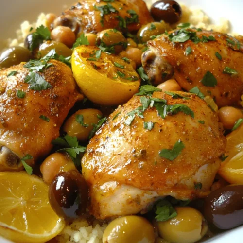 Embark on a culinary journey through the vibrant and aromatic world of Moroccan cuisine with our Zesty Chicken Tagine with Olives and Lemons. This flavorful dish is a staple in Moroccan households, reflecting the rich history and cultural diversity of the region. The origins of tagine cooking can be traced back centuries, rooted in the traditions of North African nomadic tribes who utilized the tagine pot for its efficiency in slow cooking. The unique combination of spices, preserved lemons, and tender chicken thighs creates a symphony of flavors that is both comforting and exotic.