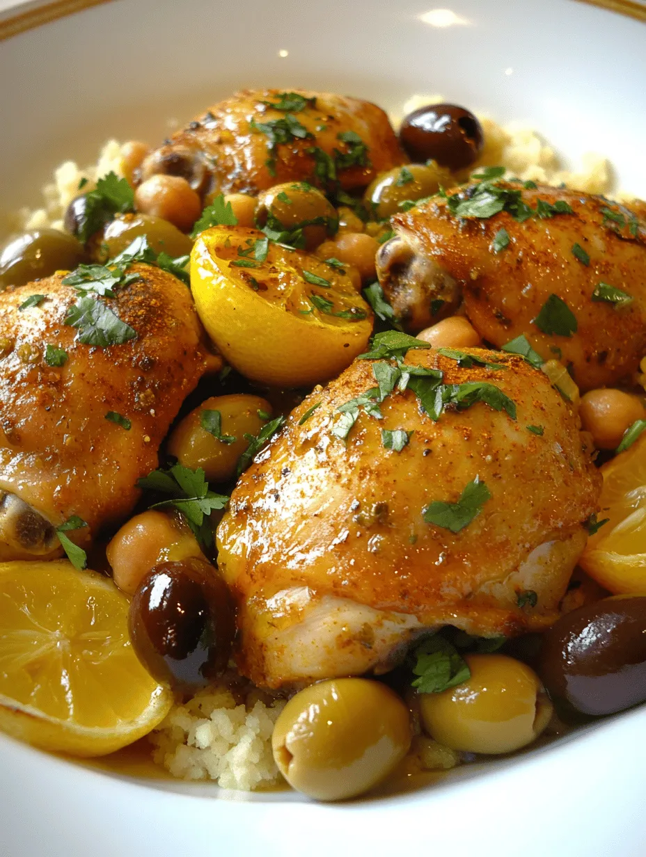 Embark on a culinary journey through the vibrant and aromatic world of Moroccan cuisine with our Zesty Chicken Tagine with Olives and Lemons. This flavorful dish is a staple in Moroccan households, reflecting the rich history and cultural diversity of the region. The origins of tagine cooking can be traced back centuries, rooted in the traditions of North African nomadic tribes who utilized the tagine pot for its efficiency in slow cooking. The unique combination of spices, preserved lemons, and tender chicken thighs creates a symphony of flavors that is both comforting and exotic.