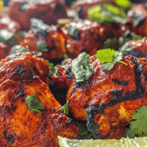 Tandoori chicken is a celebrated dish that embodies the rich and diverse culinary traditions of India. Originating from the northern regions of the subcontinent, this dish has made its way into food enthusiasts' hearts and stomachs around the world. Traditionally, tandoori chicken is marinated in a vibrant mix of spices and yogurt, then cooked in a clay oven known as a tandoor. The result is a succulent, flavorful chicken with a beautiful char that is simply irresistible.