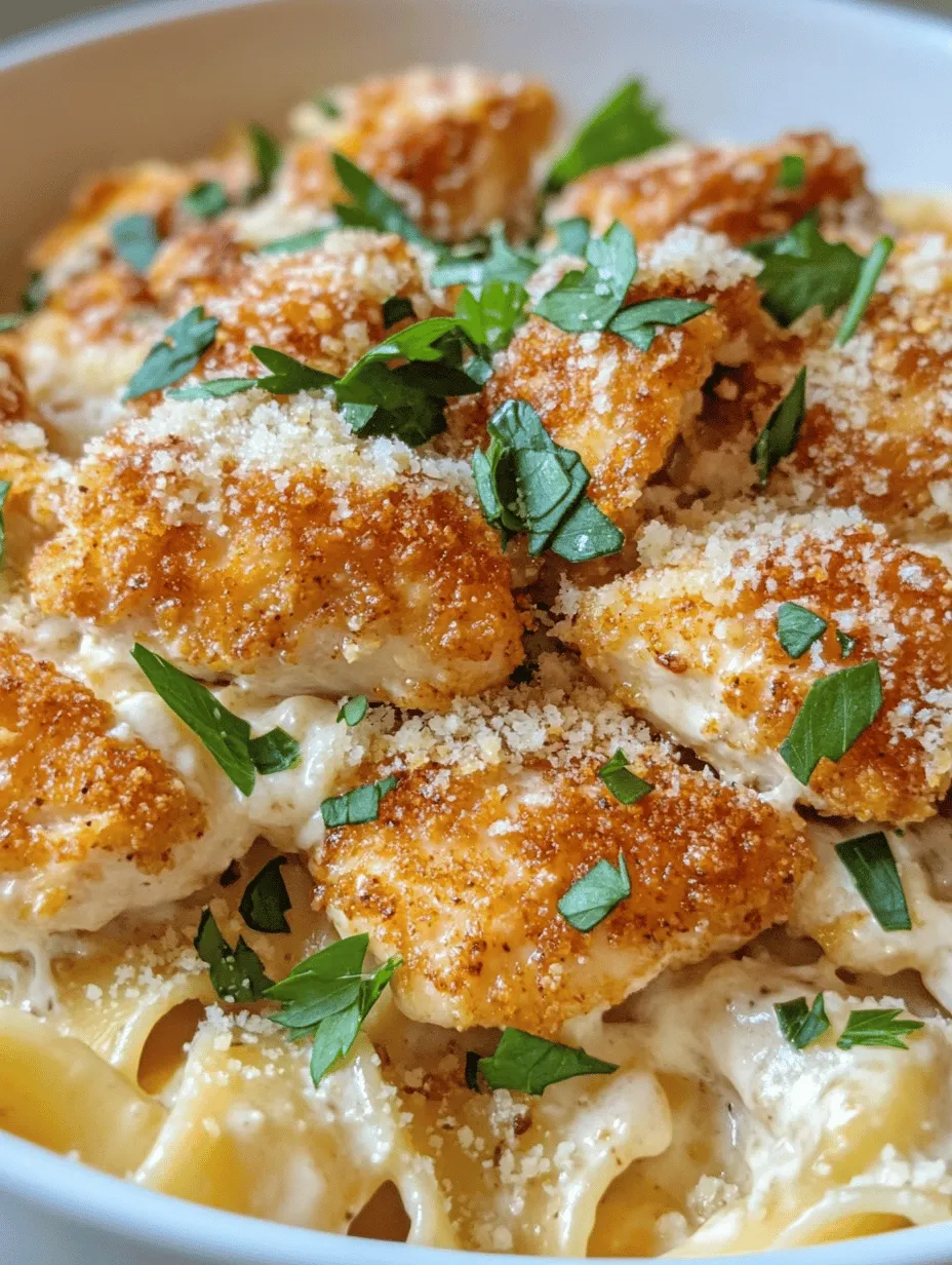 If you’re searching for a meal that combines rich flavors, creamy textures, and simple preparation, look no further than Garlic Butter Chicken Bites with Savory Creamy Parmesan Pasta. This dish is a delightful symphony of tastes and aromas that is not only satisfying but also versatile enough to impress at any occasion. Whether you're hosting a family dinner, preparing a cozy meal for two, or gathering with friends for a casual get-together, this recipe is sure to win over hearts and palates alike.