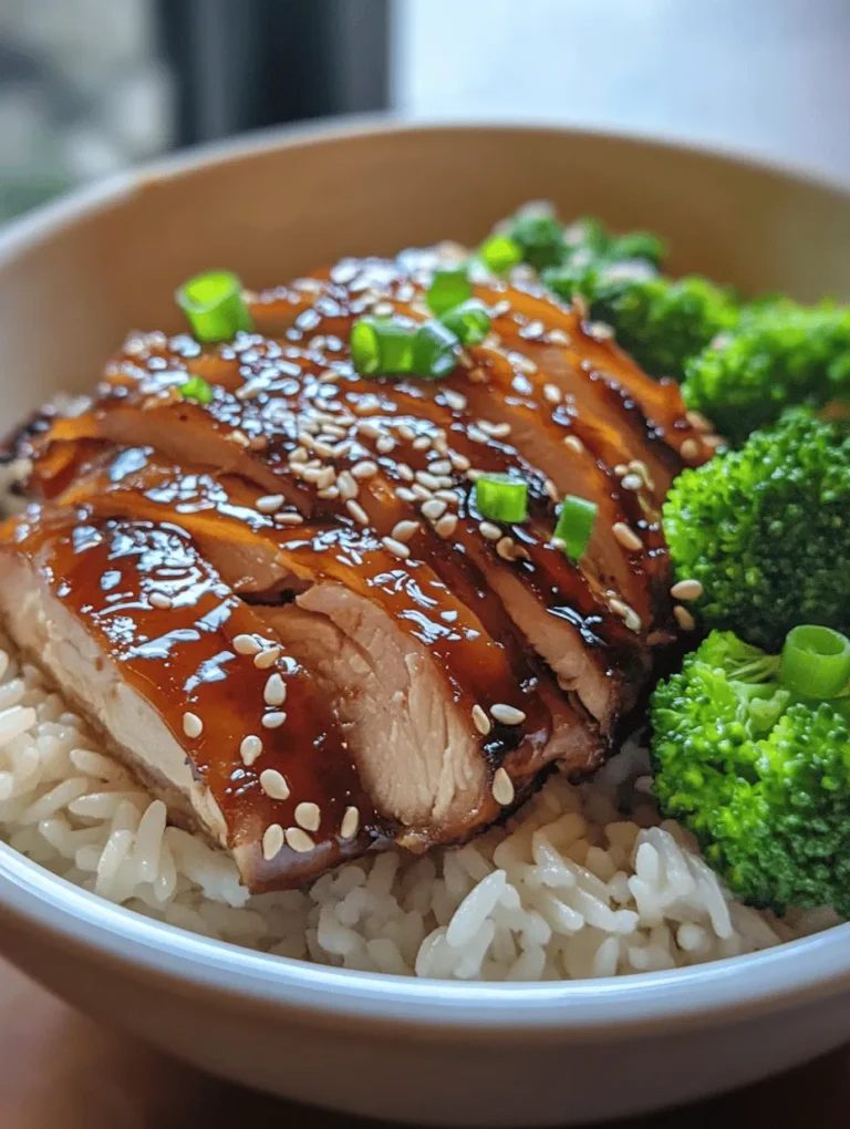 The Teriyaki Chicken Rice Bowl has become a beloved staple in many households, offering a harmonious blend of savory and sweet flavors that tantalize the taste buds. This dish not only exemplifies the essence of Asian-inspired cuisine but also embodies the simplicity and satisfaction of home cooking. With its colorful array of ingredients and the comforting base of rice, it presents a well-rounded meal that appeals to both the eye and the palate.