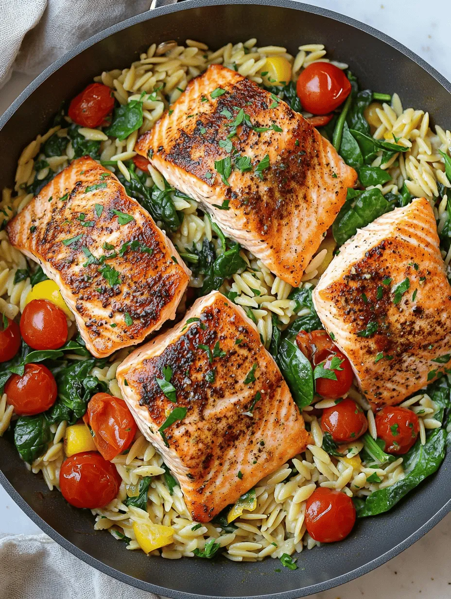 Are you looking for a meal that’s not only quick and nutritious but also bursting with flavors? Look no further than our Zesty One Skillet Salmon with Lemon Orzo. This dish seamlessly combines the rich, delicate taste of salmon with the bright acidity of lemon-infused orzo, creating a culinary experience that’s both satisfying and indulgent. With its vibrant colors and fresh ingredients, this recipe is perfect for busy home cooks who want to serve up something special without spending hours in the kitchen.