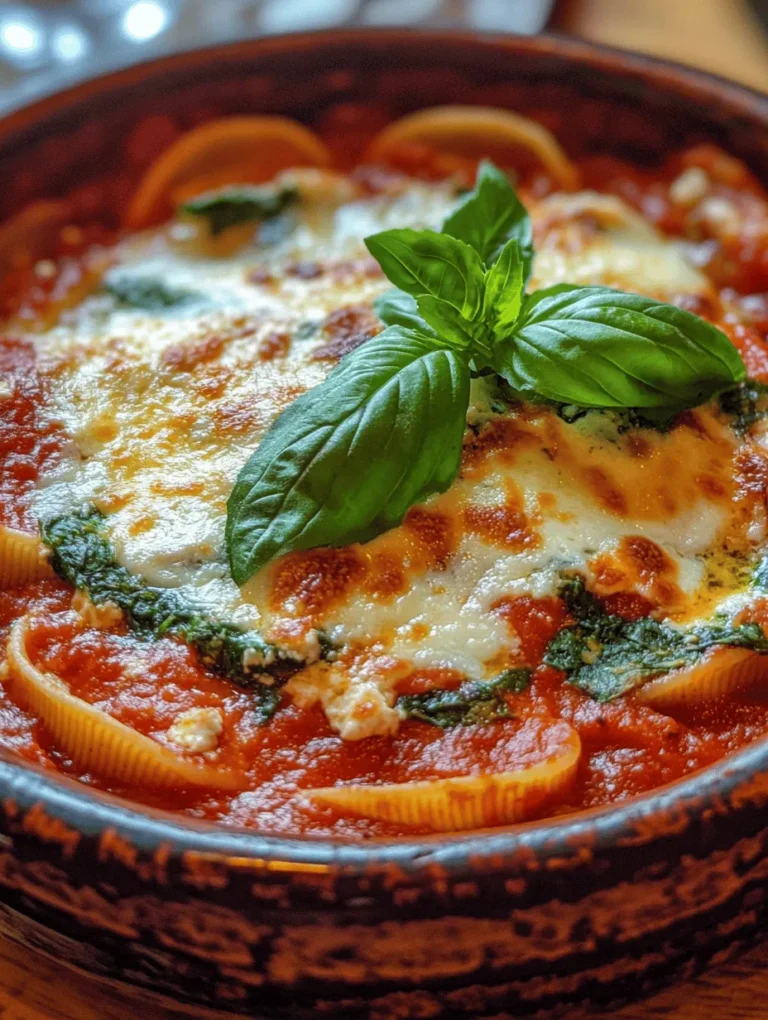 Spinach and ricotta shells have earned a cherished spot in Italian cuisine, beloved for their versatility and satisfying nature. This dish is not only a celebration of flavors but also a brilliant example of how simple ingredients can come together to create something truly special. The combination of spinach and ricotta has long been a favorite among those who appreciate the rich culinary traditions of Italy.
