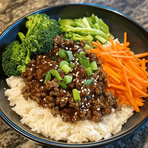 Korean cuisine has gained immense popularity worldwide, captivating palates with its bold flavors, vibrant colors, and rich culinary heritage. Characterized by a unique blend of savory, sweet, spicy, and sour elements, Korean dishes offer a delightful experience that appeals to food lovers of all backgrounds. One standout dish that embodies these characteristics is the Korean Ground Beef Bowl. This dish is not only delicious but also incredibly easy to prepare, making it perfect for busy weeknight dinners or meal prep sessions.