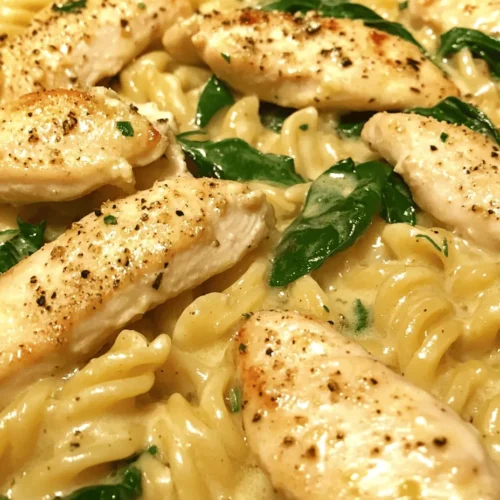 There's something undeniably comforting about a plate of creamy pasta, particularly when it features tender chicken bathed in a rich, savory sauce. Creamy Garlic Butter Chicken and Rotini in Parmesan Sauce is the epitome of a hearty meal, perfect for family dinners, special occasions, or simply when you want to indulge in a delicious dish that feels like a warm hug. This recipe brings together succulent chicken breasts, spiraled rotini pasta, and a luscious sauce that combines the aromatic allure of garlic, the richness of butter, and the creamy goodness of Parmesan cheese.