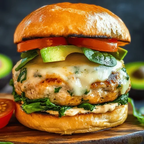 In recent years, chicken burgers have surged in popularity as a delicious and healthier alternative to traditional beef burgers. This shift is not just a trend; it reflects a growing awareness of the health benefits associated with lean proteins. Among the various options available, the White Cheddar and Spinach Chicken Burger stands out as a flavorful and nutritious choice that combines the richness of white cheddar cheese with the fresh, vibrant taste of spinach. This mouthwatering burger is not only satisfying but also packs a punch of essential nutrients, making it a great addition to any meal plan.