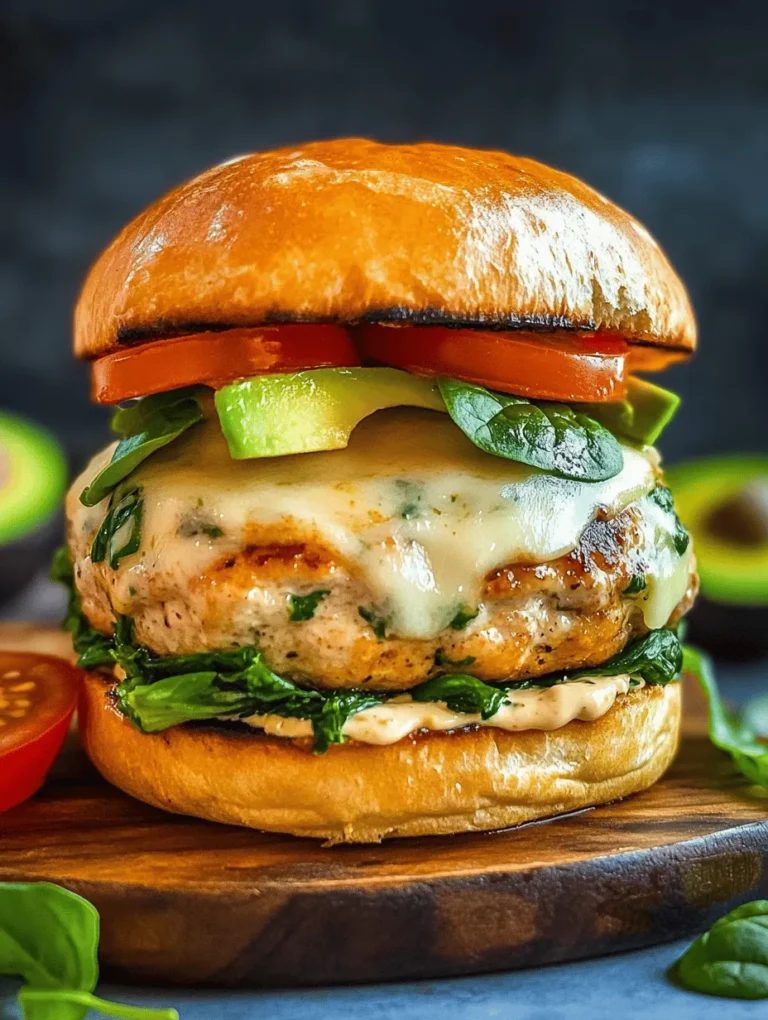 In recent years, chicken burgers have surged in popularity as a delicious and healthier alternative to traditional beef burgers. This shift is not just a trend; it reflects a growing awareness of the health benefits associated with lean proteins. Among the various options available, the White Cheddar and Spinach Chicken Burger stands out as a flavorful and nutritious choice that combines the richness of white cheddar cheese with the fresh, vibrant taste of spinach. This mouthwatering burger is not only satisfying but also packs a punch of essential nutrients, making it a great addition to any meal plan.