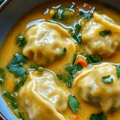 Curry dumpling soup is more than just a meal; it’s a comforting embrace in a bowl, a dish that promises warmth and satisfaction with every spoonful. This delightful concoction combines the rich, aromatic flavors of curry with the tender goodness of homemade dumplings, resulting in a culinary experience that is both hearty and nourishing. The allure of this soup lies not only in its tantalizing taste but also in the art of crafting dumplings from scratch, an endeavor that many home cooks find rewarding and fun.