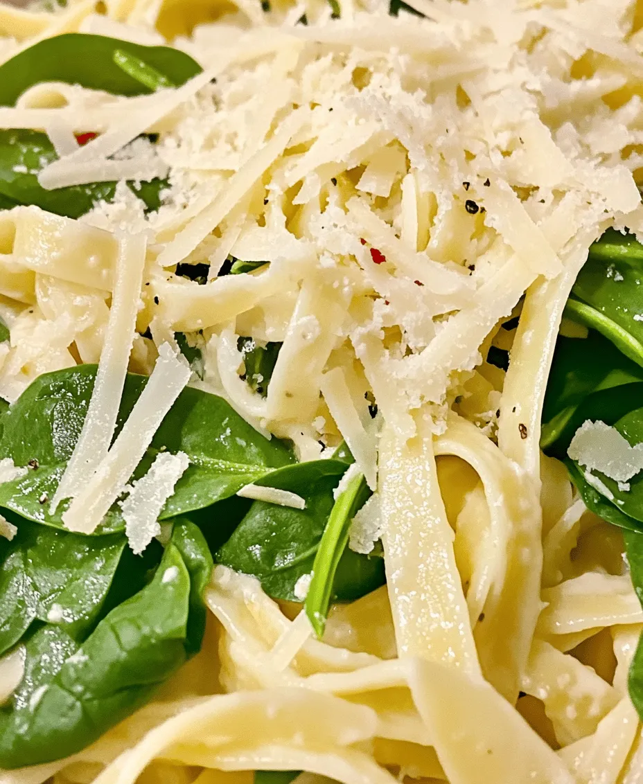 The first step in making Lemon Spinach Pasta is cooking the pasta. Start by bringing a large pot of salted water to a rolling boil. The salt not only adds flavor but also helps to season the pasta as it cooks. Once the water is boiling, add your chosen pasta and cook according to the package instructions for al dente texture.