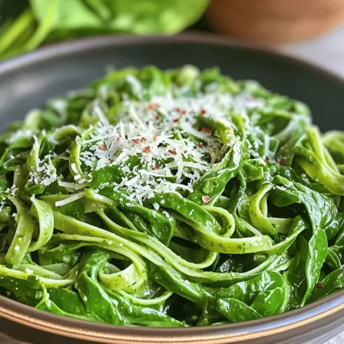 The first step in making Lemon Spinach Pasta is cooking the pasta. Start by bringing a large pot of salted water to a rolling boil. The salt not only adds flavor but also helps to season the pasta as it cooks. Once the water is boiling, add your chosen pasta and cook according to the package instructions for al dente texture.