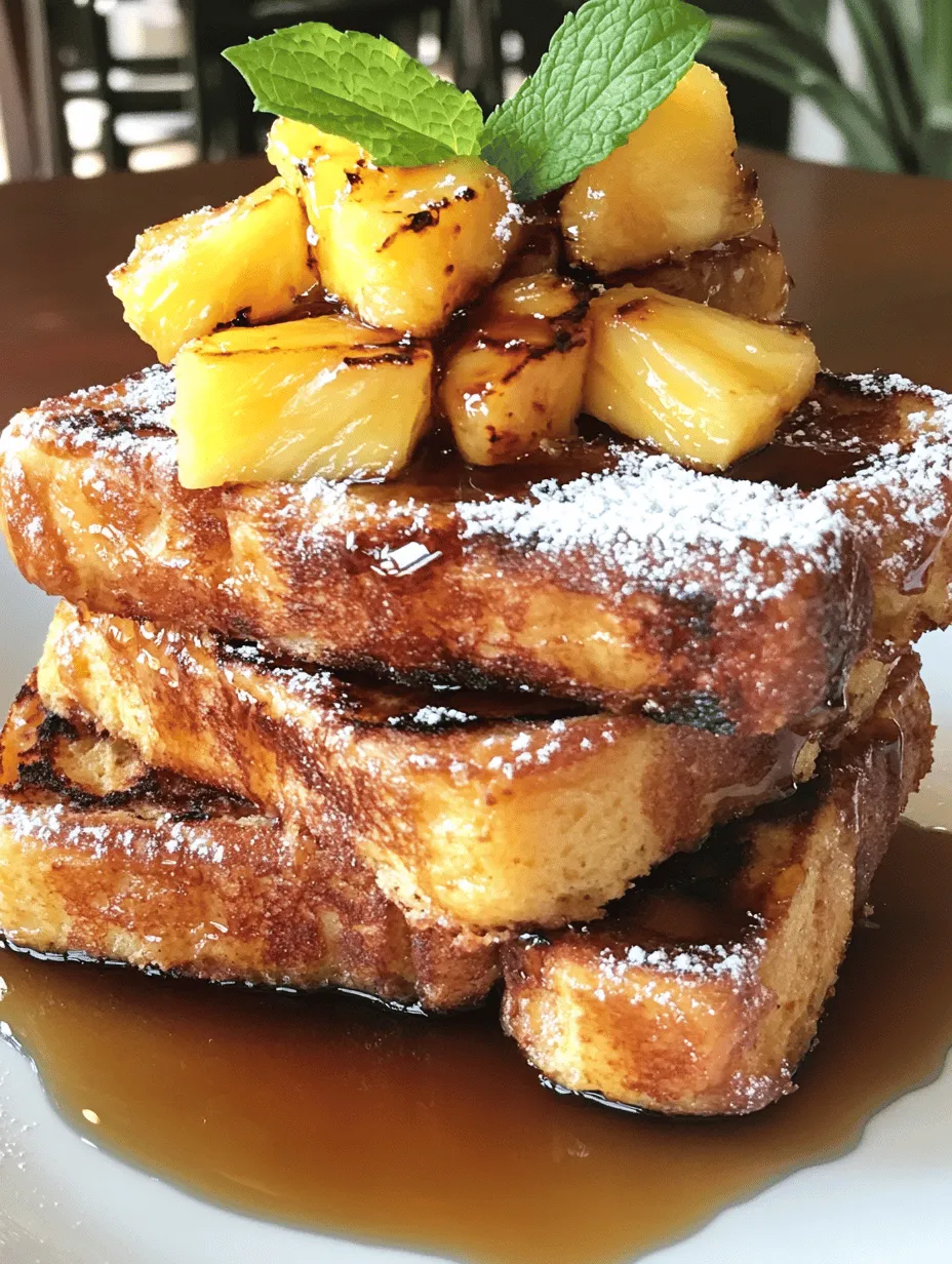 When it comes to breakfast or brunch, few dishes can rival the comfort and satisfaction of French toast. Yet, if you're looking to elevate this classic dish, the Tropical Hawaiian Roll French Toast is a game changer. This delightful recipe infuses the traditional French toast with the sweet, tropical flavors of Hawaii, creating a unique and unforgettable experience for your taste buds.
