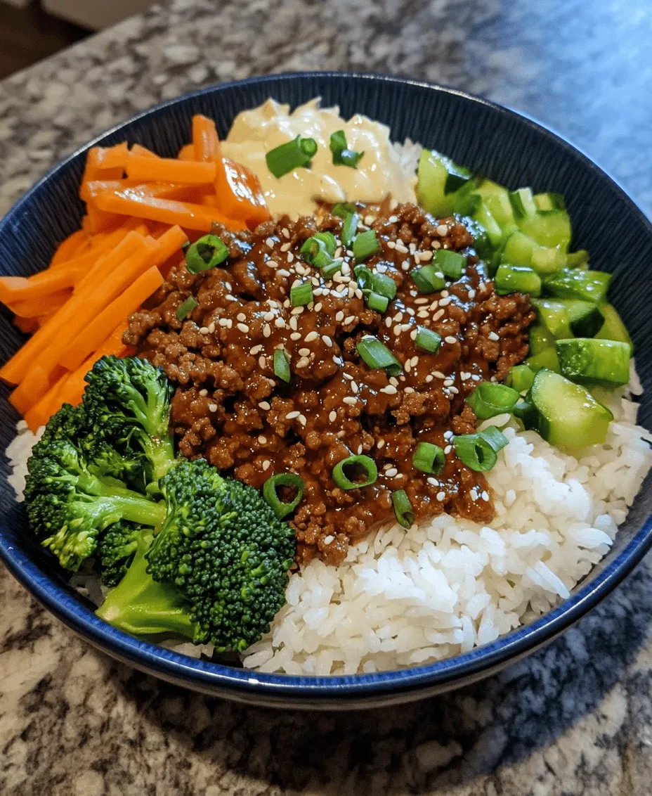 To create a truly flavorful Korean Ground Beef Bowl, it’s crucial to understand the role of each ingredient in the recipe. The harmony of flavors is what makes this dish truly special.
