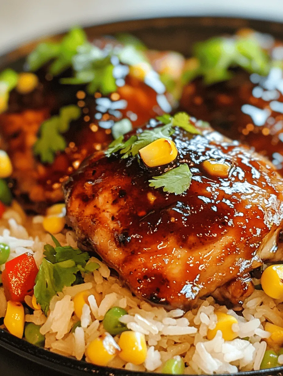 In today's fast-paced world, finding the time to prepare a wholesome meal can often feel like an overwhelming challenge. Enter the One-Pan Honey BBQ Chicken Rice, a delightful dish that combines convenience with flavor, making it an ideal choice for busy families or anyone looking to enjoy a hearty meal without spending hours in the kitchen. This recipe not only satisfies your hunger but also simplifies the cooking process, allowing you to whip up a delicious dinner with minimal effort and cleanup.