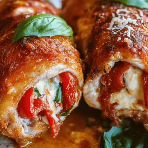What makes Roasted Red Pepper & Mozzarella Stuffed Chicken so appealing? First and foremost, it strikes a perfect balance between flavor and nutrition. The combination of protein-rich chicken, antioxidant-packed roasted red peppers, and fresh mozzarella not only satisfies hunger but also provides essential nutrients. This dish is an excellent source of lean protein, vitamins, and minerals, making it a wholesome choice for health-conscious eaters.