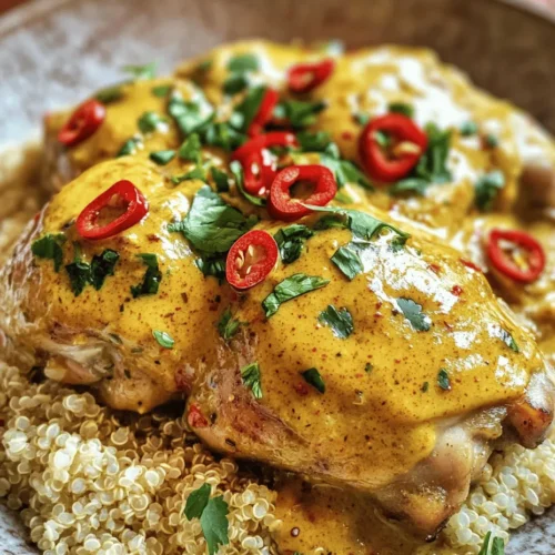 Brazilian cuisine is a vibrant tapestry woven from diverse cultural influences, reflecting the rich history and natural bounty of the country. Known for its bold flavors and colorful ingredients, Brazilian cooking is a celebration of spices, herbs, and fresh produce. Among the myriad of dishes that define this culinary landscape, Spicy Brazilian Coconut Chicken stands out as a perfect fusion of spice and comfort. This dish encapsulates the essence of Brazil’s culinary heritage, combining the warmth of spices with the creamy richness of coconut milk.