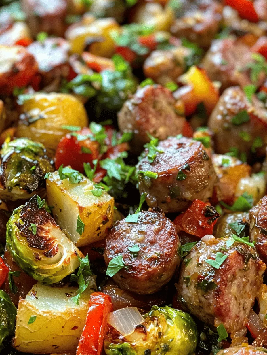 In the fast-paced world of cooking, sheet pan meals have carved out a cozy niche for themselves. These one-pan wonders offer a harmonious blend of convenience and flavor, allowing home cooks to prepare wholesome meals without the chaos of multiple pots and pans. Among the plethora of sheet pan recipes that have gained popularity, the "Sausage & Veggie Delight" stands out as a perfect embodiment of what makes these meals so appealing. This dish not only marries the robust flavors of savory sausage with the freshness of vibrant vegetables but does so while maintaining an effortless preparation process.