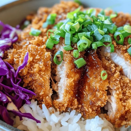 In the world of Japanese cuisine, katsu dishes have gained immense popularity, celebrated for their crunchy texture and savory flavors. From bustling izakayas to home kitchens, katsu, which translates to "cutlet," has become a beloved staple. The dish typically features breaded and fried meat, served with a tangy sauce, making it a favorite among both locals and visitors. Today, we are excited to share a detailed recipe for Crispy Katsu Bowls with Homemade Tonkatsu Sauce, a dish that perfectly captures the essence of katsu while offering versatility with your choice of protein. Whether you opt for tender pork chops or juicy chicken breasts, this recipe promises a delightful crunch and a burst of flavor that will leave you wanting more.