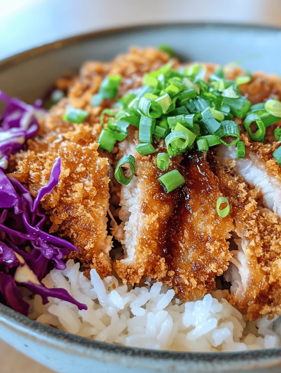 In the world of Japanese cuisine, katsu dishes have gained immense popularity, celebrated for their crunchy texture and savory flavors. From bustling izakayas to home kitchens, katsu, which translates to "cutlet," has become a beloved staple. The dish typically features breaded and fried meat, served with a tangy sauce, making it a favorite among both locals and visitors. Today, we are excited to share a detailed recipe for Crispy Katsu Bowls with Homemade Tonkatsu Sauce, a dish that perfectly captures the essence of katsu while offering versatility with your choice of protein. Whether you opt for tender pork chops or juicy chicken breasts, this recipe promises a delightful crunch and a burst of flavor that will leave you wanting more.