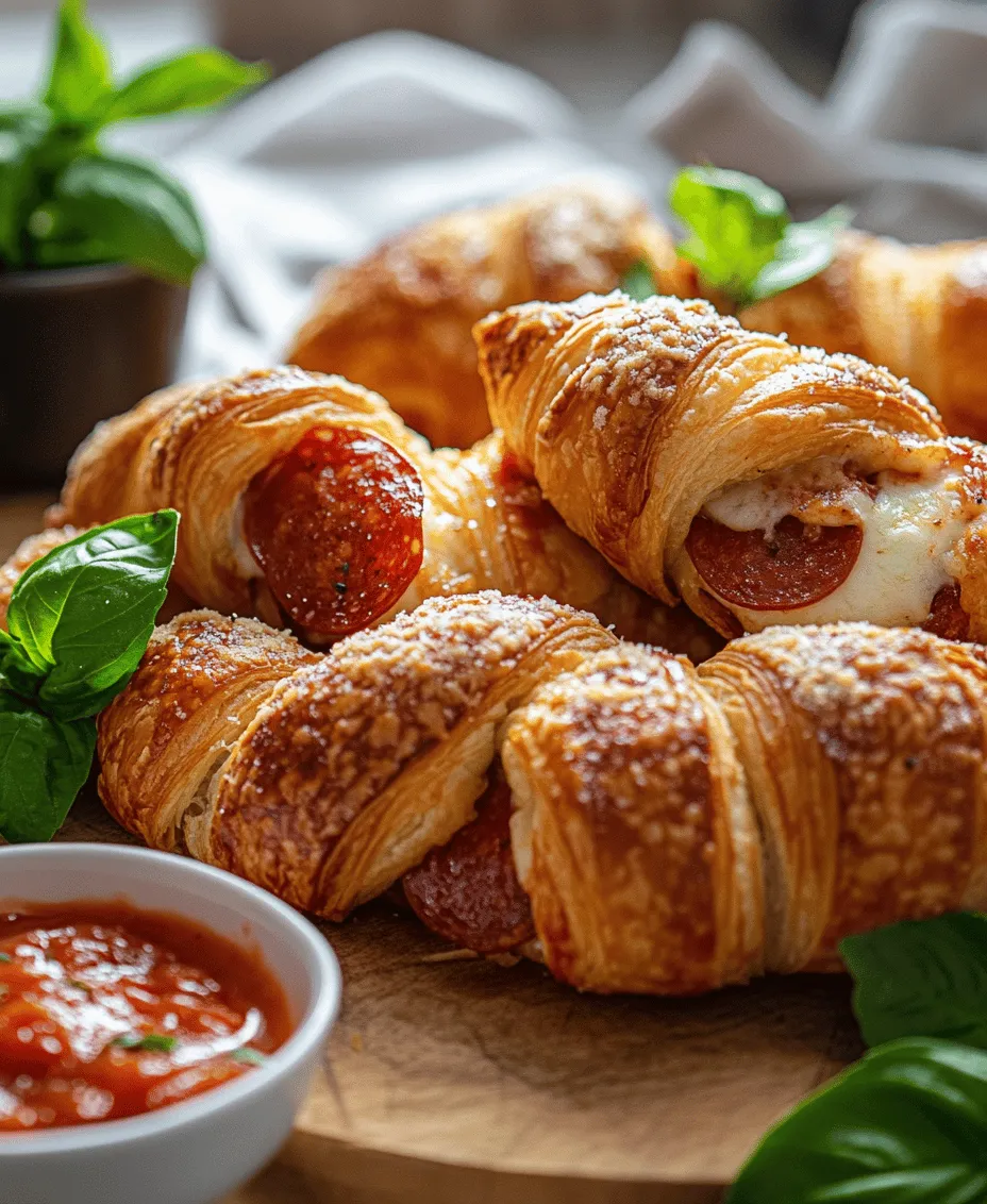 If you're craving a quick snack or an exciting appetizer that combines flaky pastry with savory Italian flavors, look no further than Mozzarella Pepperoni Croissant Rolls. This delectable dish marries the buttery richness of croissant dough with the classic, mouthwatering flavors of mozzarella and pepperoni, delivering a culinary experience that is both comforting and indulgent.