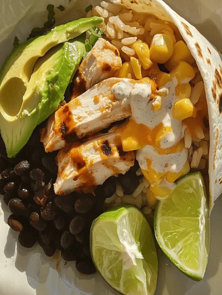In the realm of comfort food, few dishes rival the satisfying experience of a well-crafted burrito. This Easy Chipotle Ranch Grilled Chicken Burrito is perfect for busy weeknights or casual gatherings, skillfully combining vibrant flavors and nutritious ingredients in a portable package that everyone can enjoy. Whether you're feeding a family, hosting friends, or simply looking to indulge in a delightful meal, this recipe offers an irresistible blend of tastes and textures that will have your taste buds dancing.