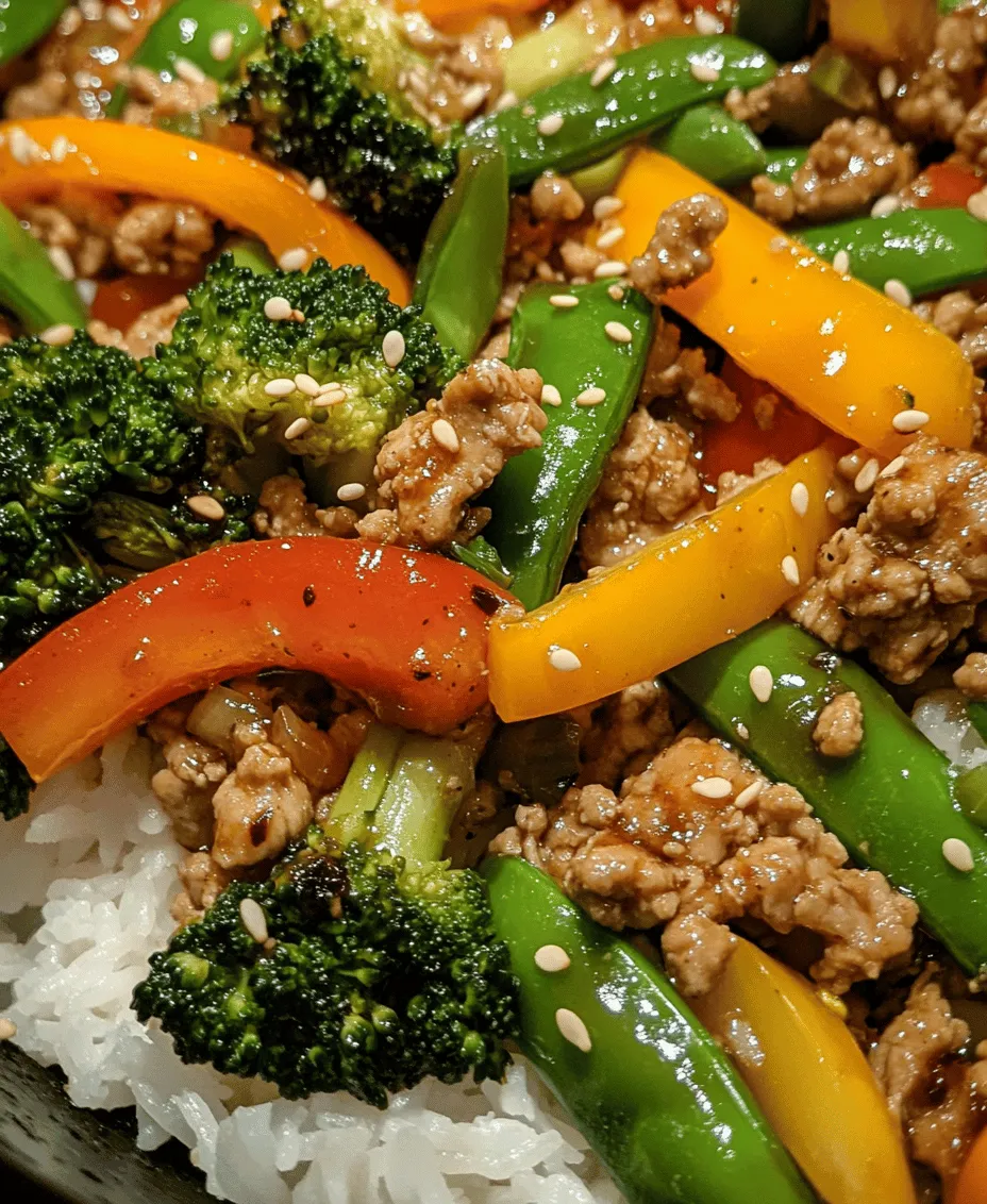 Ground Turkey Teriyaki Stir Fry is a delicious and nutritious dish that combines the savory flavors of teriyaki sauce with the lean protein of ground turkey. This recipe is perfect for busy weeknights when you need a quick meal that doesn’t compromise on taste or health. Stir fry recipes, like this one, are popular for their simplicity and speed, allowing you to whip up a satisfying dinner in under 30 minutes. With the right ingredients and a few simple steps, you can create a meal that is both wholesome and full of flavor.