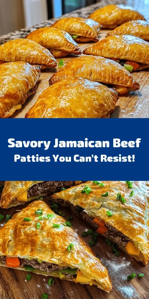 Try your hand at making authentic Jamaican Beef Patties! These flaky pastries are filled with a deliciously spiced ground beef mixture, complete with savory onions, garlic, and a hint of cayenne. The golden turmeric dough is easy to make and bakes up perfectly crispy. Ideal as a snack or appetizer, this recipe serves 8. Get ready to impress your friends and family with these flavorful treats right from the Caribbean! A culinary adventure awaits you.