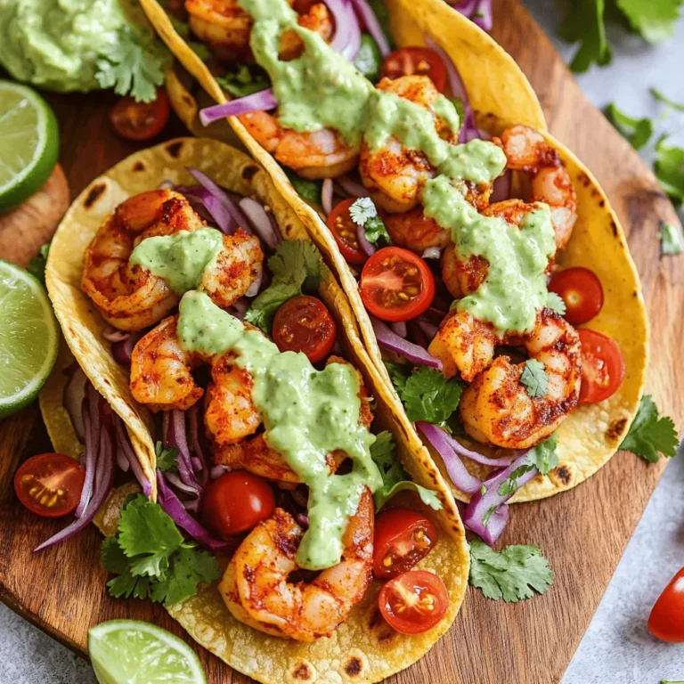 Shrimp tacos have emerged as a fan-favorite in the world of easy and delicious meals, offering a perfect blend of flavors and textures that can transform any ordinary weeknight dinner into a culinary delight. The appeal of shrimp tacos lies not only in their quick preparation but also in their ability to deliver a satisfying and vibrant taste experience. When paired with a zesty Avocado Lime Dressing, these tacos take on a whole new level of enjoyment, balancing the savory shrimp with a creamy, tangy twist.