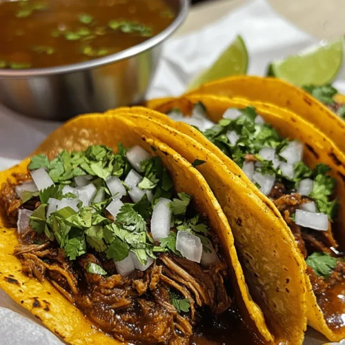 Birria tacos have taken the culinary world by storm, captivating the hearts and taste buds of food lovers everywhere. Originating from the western region of Mexico, particularly the state of Jalisco, birria is a traditional dish that has seen an impressive evolution over the years. While the dish started as a hearty stew made from goat meat, its modern incarnation as birria tacos—often featuring beef—has gained immense popularity, especially in recent years. This dish is not just a meal; it is a celebration of rich flavors, vibrant colors, and shared cultures.