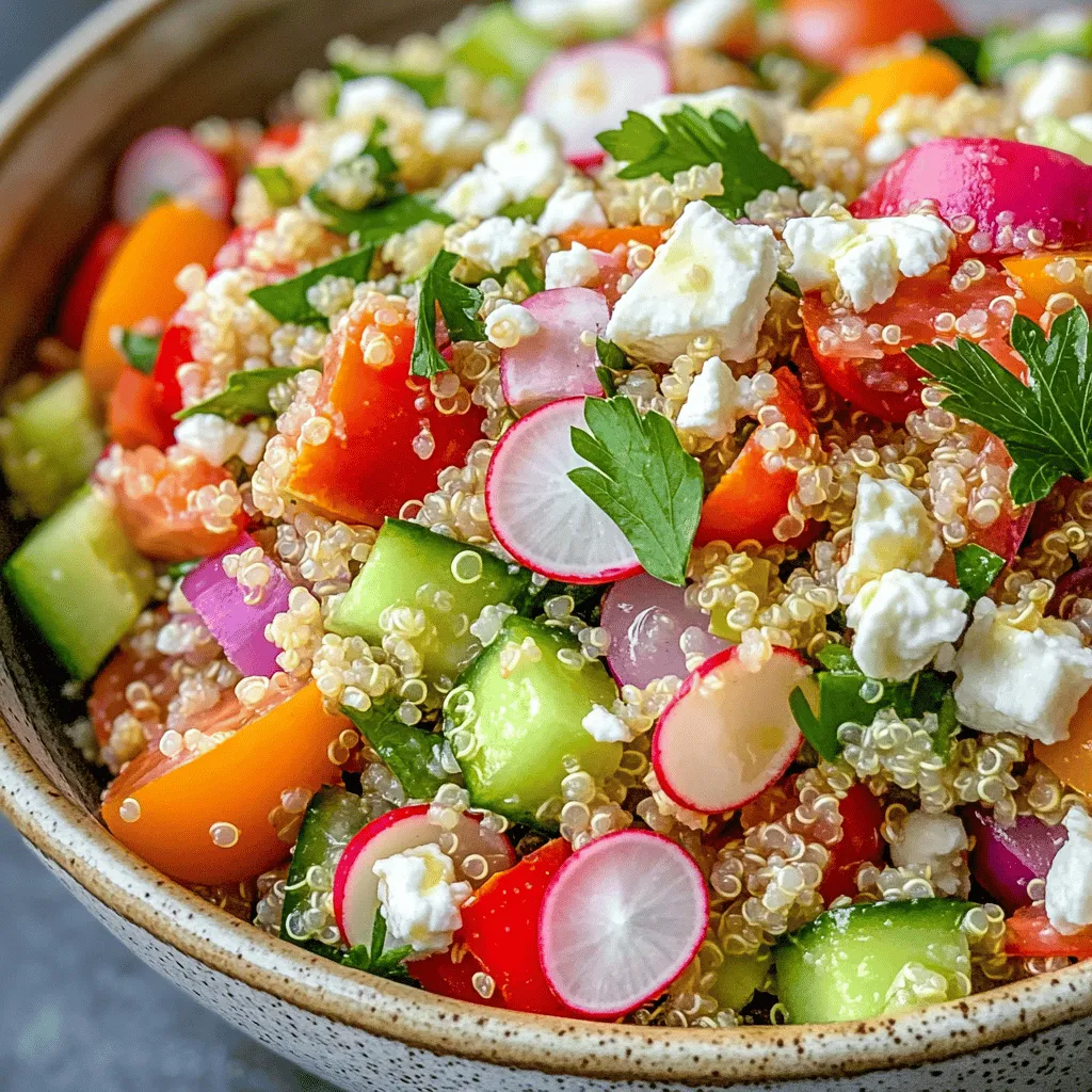 In recent years, salads have surged in popularity as a cornerstone of healthy eating, transforming from mere side dishes into vibrant main courses that celebrate fresh ingredients and diverse flavors. With the health-conscious consumer in mind, innovative recipes have emerged, offering not only nutritional benefits but also an explosion of color and taste. One such delightful creation is the Rainbow Quinoa Salad with Citrus Vinaigrette. This dish exemplifies how a simple combination of wholesome ingredients can come together to form a visually stunning and nourishing meal.
