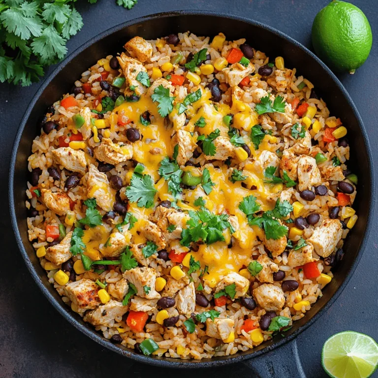 In today’s fast-paced world, one-pan meals have skyrocketed in popularity for good reason. The convenience they offer is unparalleled; with just a single skillet to cook in, you can whip up a delicious dinner without the burden of multiple pots and pans. This not only saves time during preparation and cooking but also minimizes the mess that often follows a home-cooked meal. For families and individuals juggling work, school, and other commitments, one-pan meals like the Chicken and Rice Taco Skillet are a culinary lifesaver.