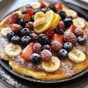 If you’re looking to elevate your breakfast game, a Fluffy Baked German Pancake may just be the dish you need. Unlike traditional pancakes that are cooked one by one on a griddle, the German pancake, also known as a Dutch baby, is baked in the oven. This unique cooking method results in a light, airy texture that rises beautifully, creating a stunning centerpiece for any breakfast table. Families and friends gather around this delightful dish, savoring its delicate flavor and impressive appearance.