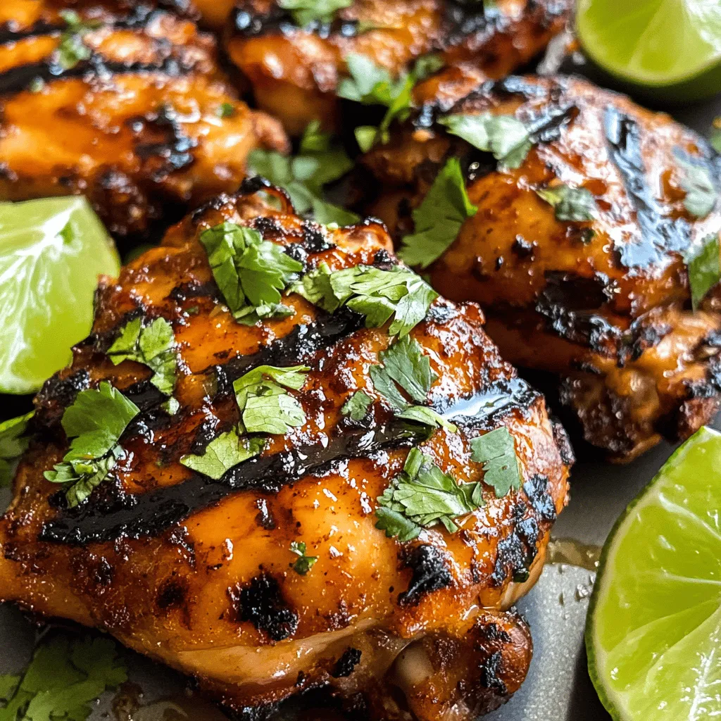 Welcome to the world of Spicy Honey-Lime Chicken, a dish that tantalizes the taste buds with its perfect harmony of flavors. This recipe is a delicious fusion of sweetness, zest, and just the right amount of heat, making it an ideal choice for any meal. Imagine succulent chicken thighs marinated in a delightful blend of honey and lime juice, infused with spices that elevate the dish to a new level of culinary satisfaction. Whether you are planning a family dinner, hosting a summer BBQ, or looking for a meal prep option that stands out, this Spicy Honey-Lime Chicken is sure to impress.