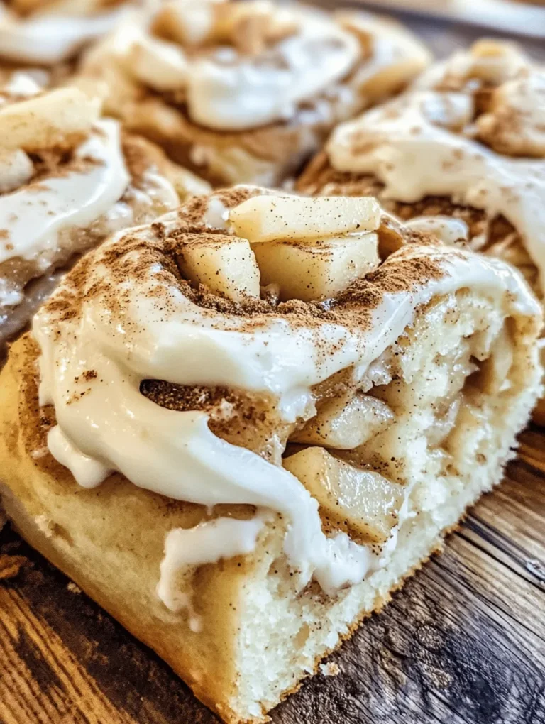 There's something enchanting about the smell of freshly baked cinnamon rolls wafting through the kitchen. The warm, inviting aroma has a way of drawing people in, creating a cozy atmosphere that beckons family and friends to gather around the table. Homemade cinnamon rolls are not just a treat; they're an experience that can transform an ordinary morning into a special occasion. Today, we’re diving into a delightful twist on this classic pastry: Irresistible Apple Cinnamon Rolls with Cream Cheese Frosting.