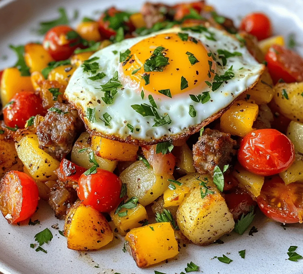 Breakfast is often heralded as the most important meal of the day, and what better way to kick-start your morning than with a hearty breakfast hash? The beauty of breakfast hashes lies in their versatility; they can be tailored to fit your personal taste preferences, dietary restrictions, and what you have on hand in your kitchen. The Morning Bliss Breakfast Hash stands out as a nourishing, flavor-packed option that is sure to leave you satisfied and energized for the day ahead.