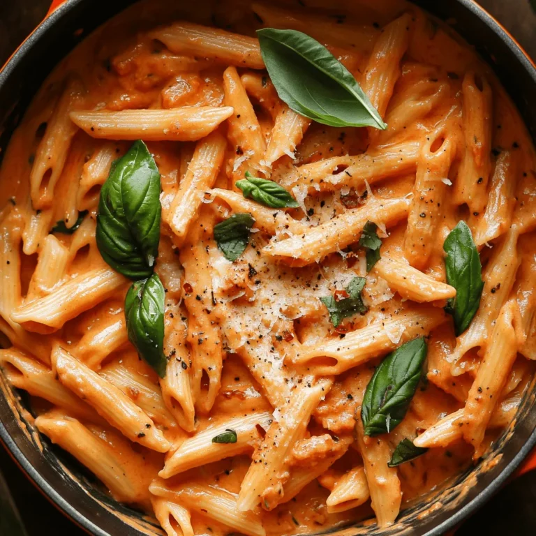 In the fast-paced world we live in, finding time to prepare a wholesome meal can be a challenge. This is where the beauty of one-pot meals comes into play, offering both convenience and flavor in a single dish. One standout recipe that perfectly embodies this concept is Easy One Pot Creamy Tomato Pasta. This dish not only simplifies the cooking process but also delivers a comforting, rich flavor profile that can satisfy even the pickiest eaters.