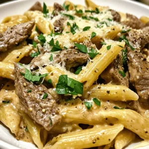 The culinary world is often defined by the beautiful fusion of flavors, and what better way to explore this than by combining two beloved comfort foods into one irresistibly delicious dish? The Philly cheesesteak and pasta are two staples in American cuisine that have captured the hearts—and appetites—of many. This Philly Cheese Steak Pasta recipe takes the iconic elements of a traditional cheesesteak and transforms them into a creamy, comforting pasta dish that is perfect for family dinners. The satisfaction of sinking your fork into a hearty plate of pasta, generously coated in a rich sauce and brimming with tender steak and vegetables, is an experience that brings everyone together around the table.