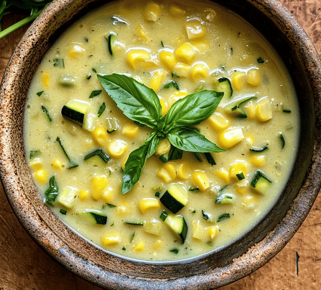 As the summer sun graces us with its warmth, the kitchen transforms into a haven for vibrant, fresh ingredients. Among the myriad of dishes that celebrate this season, Summer Corn and Zucchini Chowder stands out as a delightful option that encapsulates the essence of summer. This chowder is more than just a meal; it is a comforting embrace that highlights the natural sweetness of corn and the subtle earthiness of zucchini. Ideal for casual lunches or cozy family dinners, this chowder is a versatile dish that invites creativity and warmth into your kitchen.