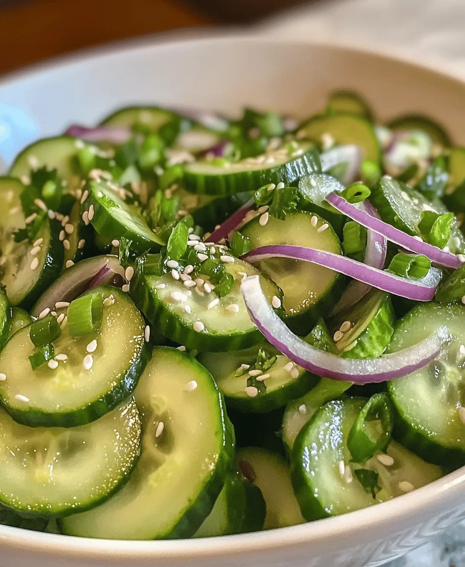 Understanding the key ingredients in this salad not only enriches your cooking experience but also helps you appreciate the harmony of flavors that this dish brings. Here’s a closer look at the star players in this refreshing salad: