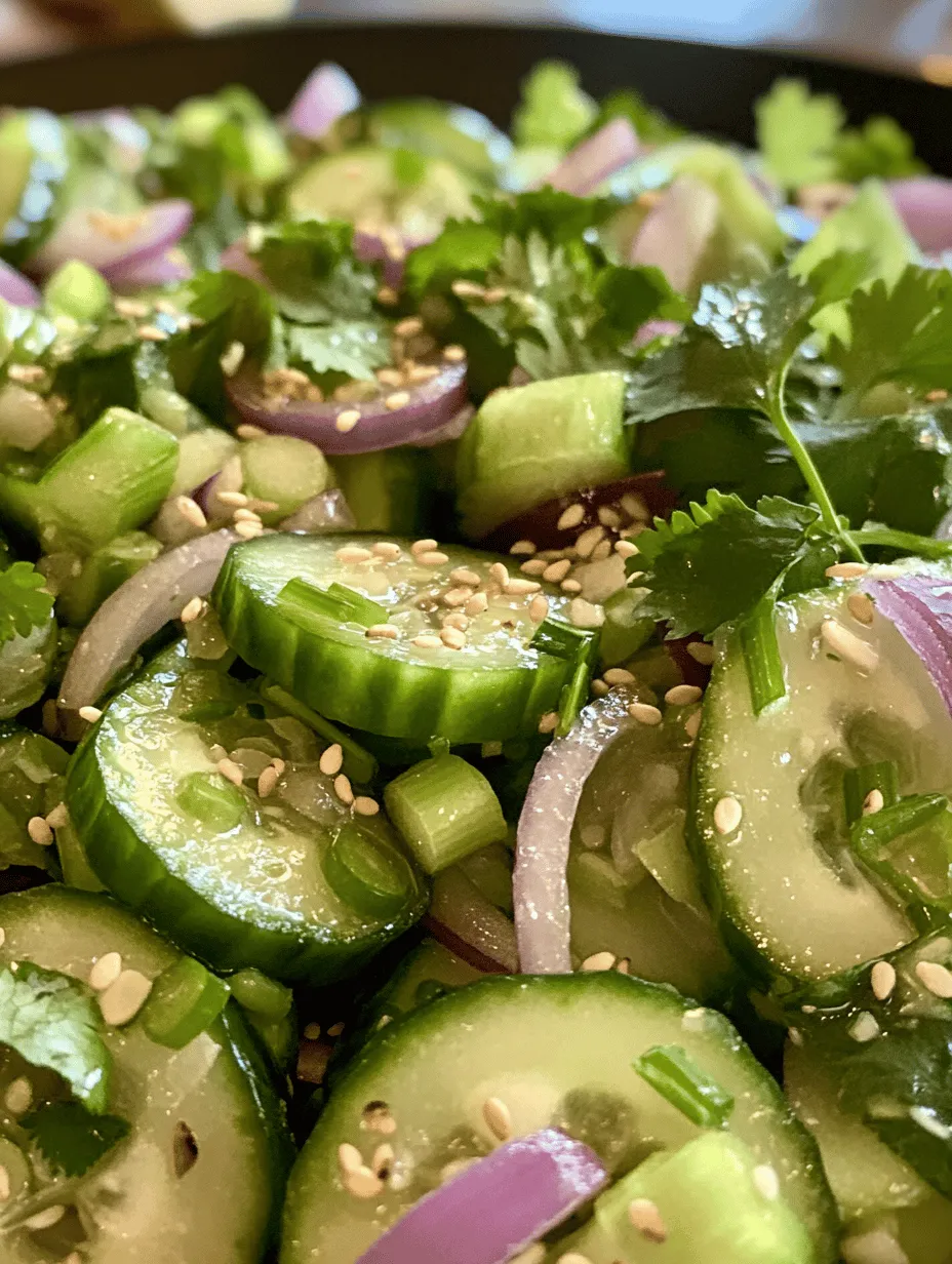 Understanding the key ingredients in this salad not only enriches your cooking experience but also helps you appreciate the harmony of flavors that this dish brings. Here’s a closer look at the star players in this refreshing salad:
