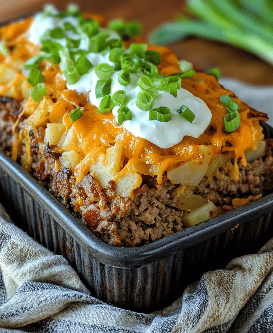 In today's fast-paced world, finding time to prepare a wholesome meal can be a challenge. The Ultimate Loaded Potato Meatloaf is designed to cater to families and individuals who value convenience without sacrificing flavor. This dish is not only easy to make, but it also serves as a complete meal that can be enjoyed by both adults and children alike. The combination of savory meat, creamy potatoes, and a medley of toppings ensures that everyone at the table will be asking for seconds.