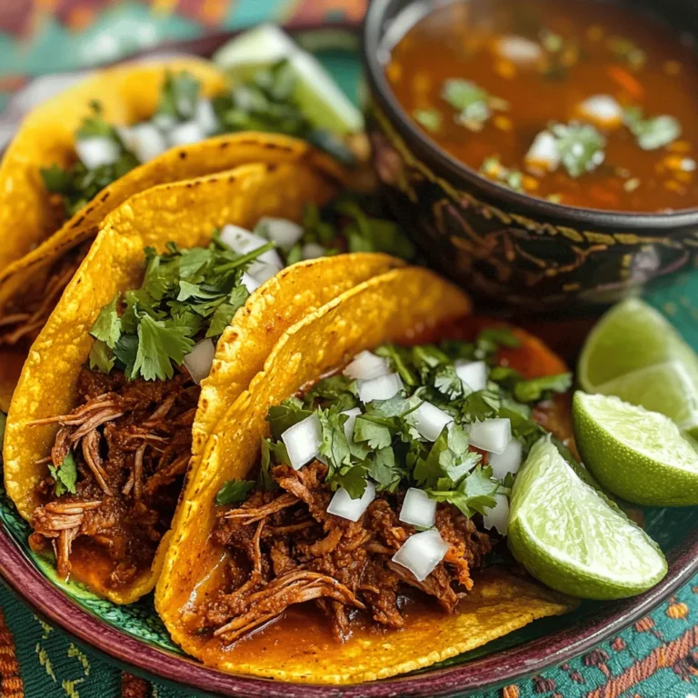 Birria tacos have carved out a special place in the hearts and stomachs of food lovers worldwide, elevating them from traditional Mexican fare to a contemporary culinary sensation. Originating from the western state of Jalisco, Mexico, birria is a savory stew traditionally made with goat meat, though other meats such as beef or lamb have become popular substitutes. The word "birria" itself translates to "a delicious dish" in the local dialect, which speaks volumes about its significance in Mexican cuisine. Traditionally enjoyed during celebrations and family gatherings, birria has now found its way into the mainstream, often served in food trucks and trendy restaurants, where it captures the essence of authentic Mexican flavors.