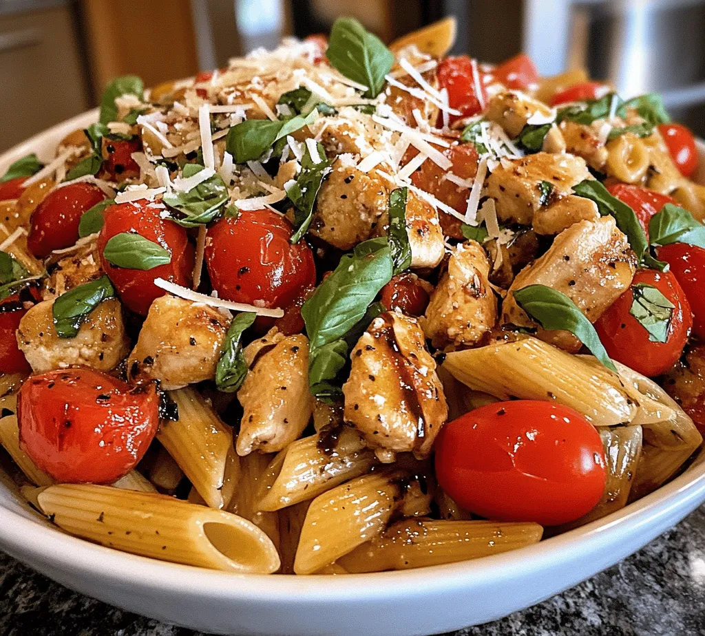 If you’re on the lookout for a dish that seamlessly marries comfort food with fresh, vibrant flavors, look no further than Bruschetta Chicken Pasta. This delightful recipe draws inspiration from classic Italian bruschetta—a dish traditionally made with fresh tomatoes, basil, and a drizzle of olive oil—transforming these beloved flavors into a hearty pasta meal. The combination of tender chicken, al dente pasta, and a medley of fresh ingredients makes this dish not only a feast for the palate but also a visual delight on the plate.