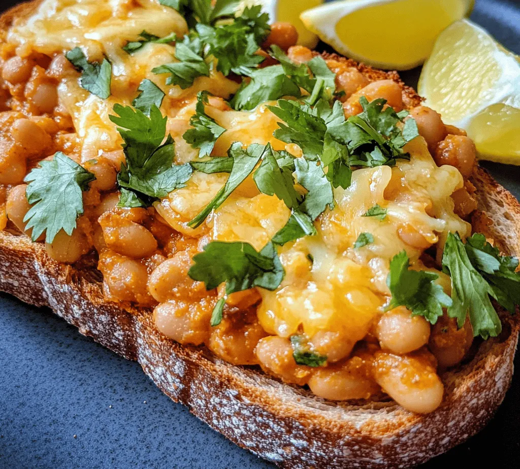 Cheesy Masala Beans on Toast is a delightful dish that perfectly embodies the essence of comfort food while introducing a medley of vibrant Indian flavors. This recipe showcases a unique fusion that combines the hearty goodness of beans with aromatic spices and the irresistible allure of melted cheese. Not only does this dish tantalize the taste buds, but it also offers a nourishing and satisfying meal option that can be enjoyed at any time of day—be it a hearty breakfast, a quick lunch, or a cozy dinner.