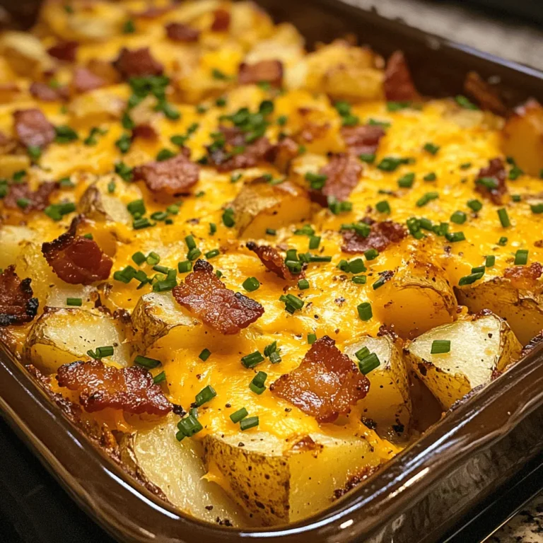 Breakfast casseroles have become a beloved staple in many households, celebrated for their comforting flavors and ease of preparation. The idea of combining a variety of breakfast favorites into a single, hearty dish resonates with those who seek a satisfying start to their day. Among the plethora of breakfast casserole options, the Cheesy Bacon Potato Breakfast Casserole stands out as a particularly indulgent choice. This dish incorporates crispy bacon, tender potatoes, and melty cheese, making it not only a delicious morning option but also a versatile dish that can be enjoyed for brunch or even dinner.