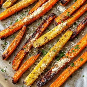 Are you on the lookout for a deliciously healthy side dish or snack that can elevate your meals? Look no further than Parmesan Roasted Carrot Fries. This delightful dish combines the natural sweetness of carrots with the savory, rich flavor of Parmesan cheese, creating a compelling alternative to traditional potato fries. Not only are these carrot fries irresistibly tasty, but they also come packed with a plethora of health benefits, making them a smart choice for anyone looking to add more nutritious options to their diet.