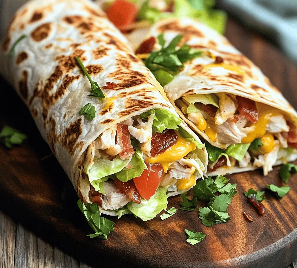 The foundation of any great wrap is its ingredients, and the Crispy Chicken Bacon Ranch Wrap is no exception. This recipe combines a few basic yet essential components that work harmoniously to create a satisfying meal. Here’s a rundown of the primary ingredients you'll need: