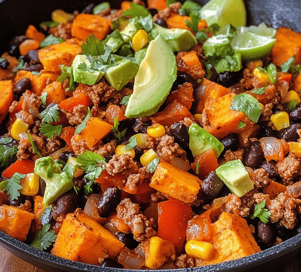 If you're in search of a hearty, nutritious meal that can be prepared in a single pan, look no further than the Southwest Ground Beef and Sweet Potato Skillet. This vibrant dish combines the rich flavors of seasoned ground beef, sweet potatoes, and an array of colorful vegetables, making it not only visually appealing but also a delight for your taste buds. In today's fast-paced world, one-pan meals have gained immense popularity, allowing home cooks to create satisfying dinners with minimal cleanup. This recipe embodies that convenience, making it an ideal choice for busy weeknights or leisurely weekend family gatherings.