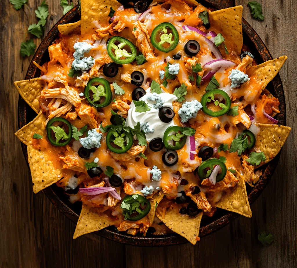 Nachos have transcended their humble beginnings to become a beloved staple in American cuisine, often taking center stage at parties, game days, and casual get-togethers. This iconic dish, traditionally made with tortilla chips and cheese, has a unique ability to adapt to a variety of flavors and toppings, making it a versatile option for any occasion. Among the myriad of nacho variations, the Spicy Buffalo Chicken Nachos stand out as a fiery twist on the classic favorite, combining the rich flavors of buffalo chicken with the satisfying crunch of tortilla chips.