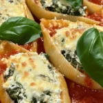 If you're looking for a comforting and satisfying meal that the whole family will love, look no further than Easy Spinach and Ricotta Stuffed Shells. This delightful dish combines the rich, creamy flavors of ricotta cheese with the vibrant, nutritious goodness of spinach, all enveloped in tender pasta shells. Perfectly baked and topped with marinara sauce, this recipe not only pleases the palate but also encourages the incorporation of vegetables into your meals, making it a wholesome option for dinner.